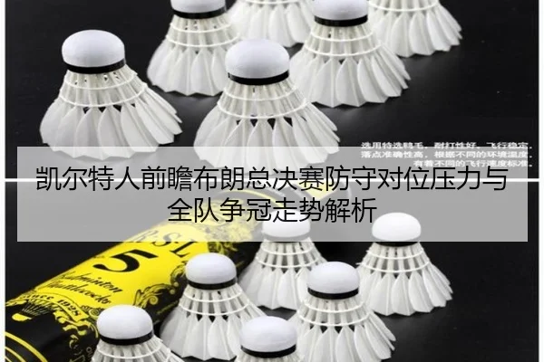 凯尔特人前瞻布朗总决赛防守对位压力与全队争冠走势解析